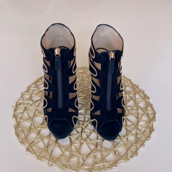 Bionda Castano Milano open toe heel sandals. Size 40 IT - Picture 3 of 13